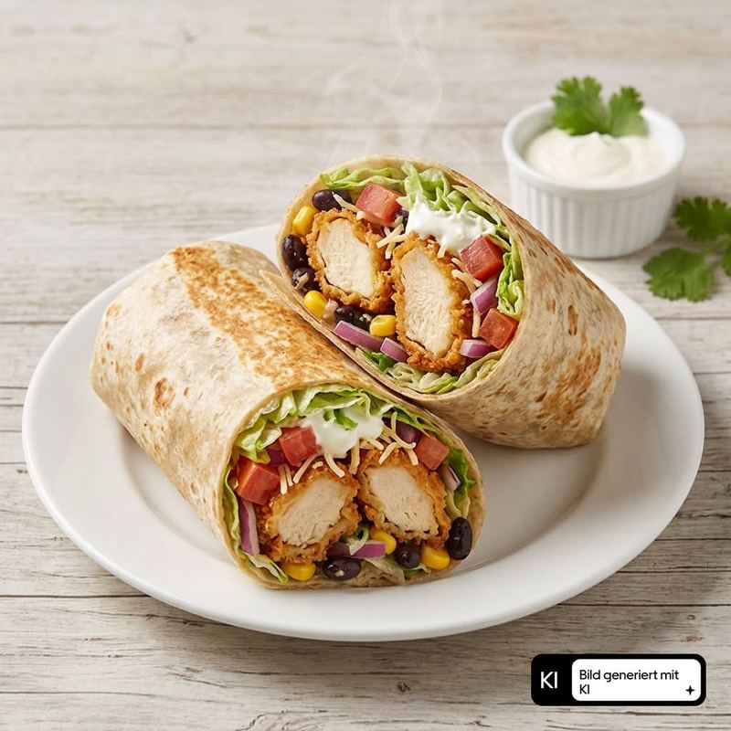 Crispy Chicken Burrito
